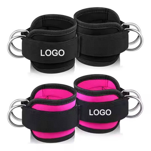 2Pcs Adjustable Ankle Straps for Cable Machine