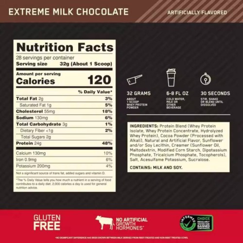 Optimum Nutrition 100% Whey Gold Standard 2Lbs
