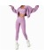 Cocoarm Women Sweat Jacket Cropped(S-Taro )