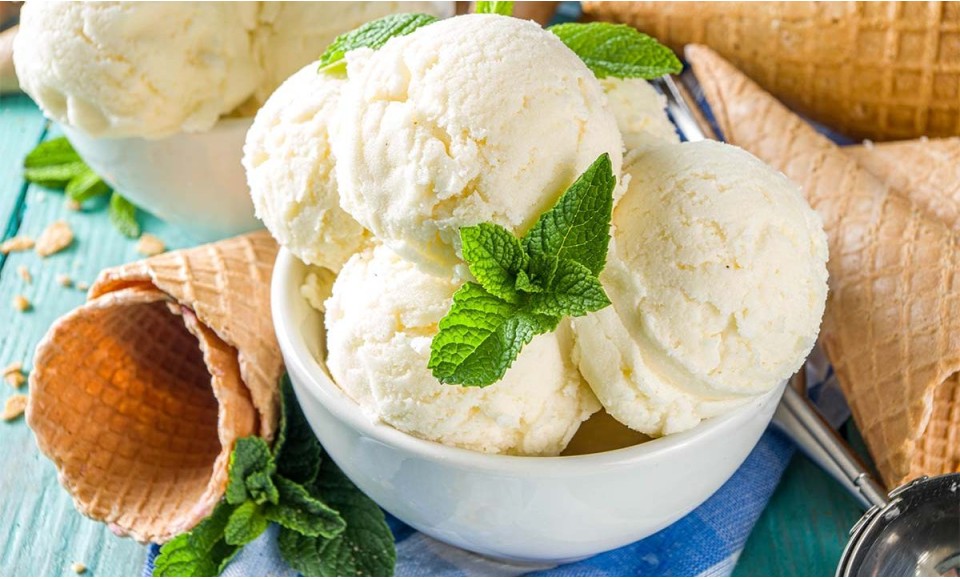 Gingerbread ice cream