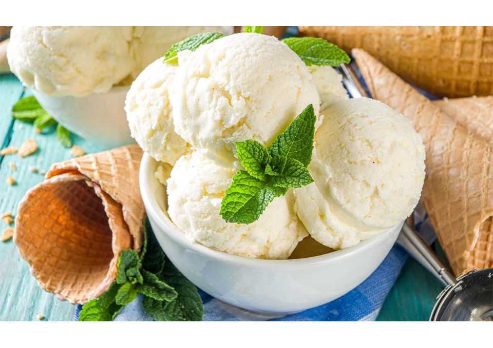 Gingerbread ice cream Gingerbread ice cream