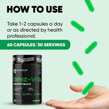 Absolute Nutrition Nutrishots Multivitamin – 60 Tablets