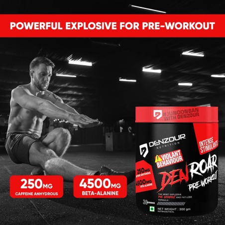 Denzour micronised creatine - 100 g