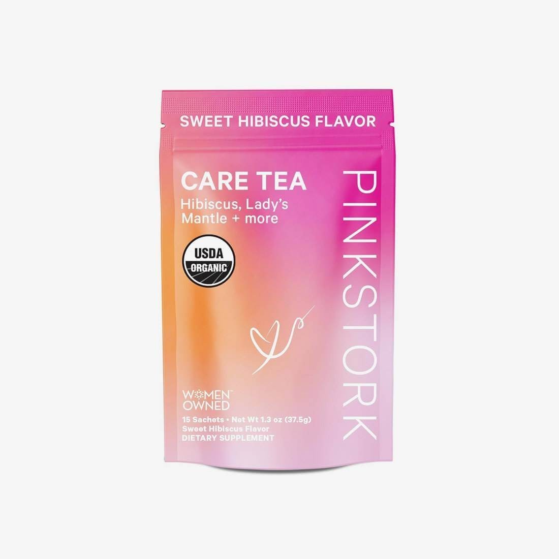 Ziplock plastic green tea
