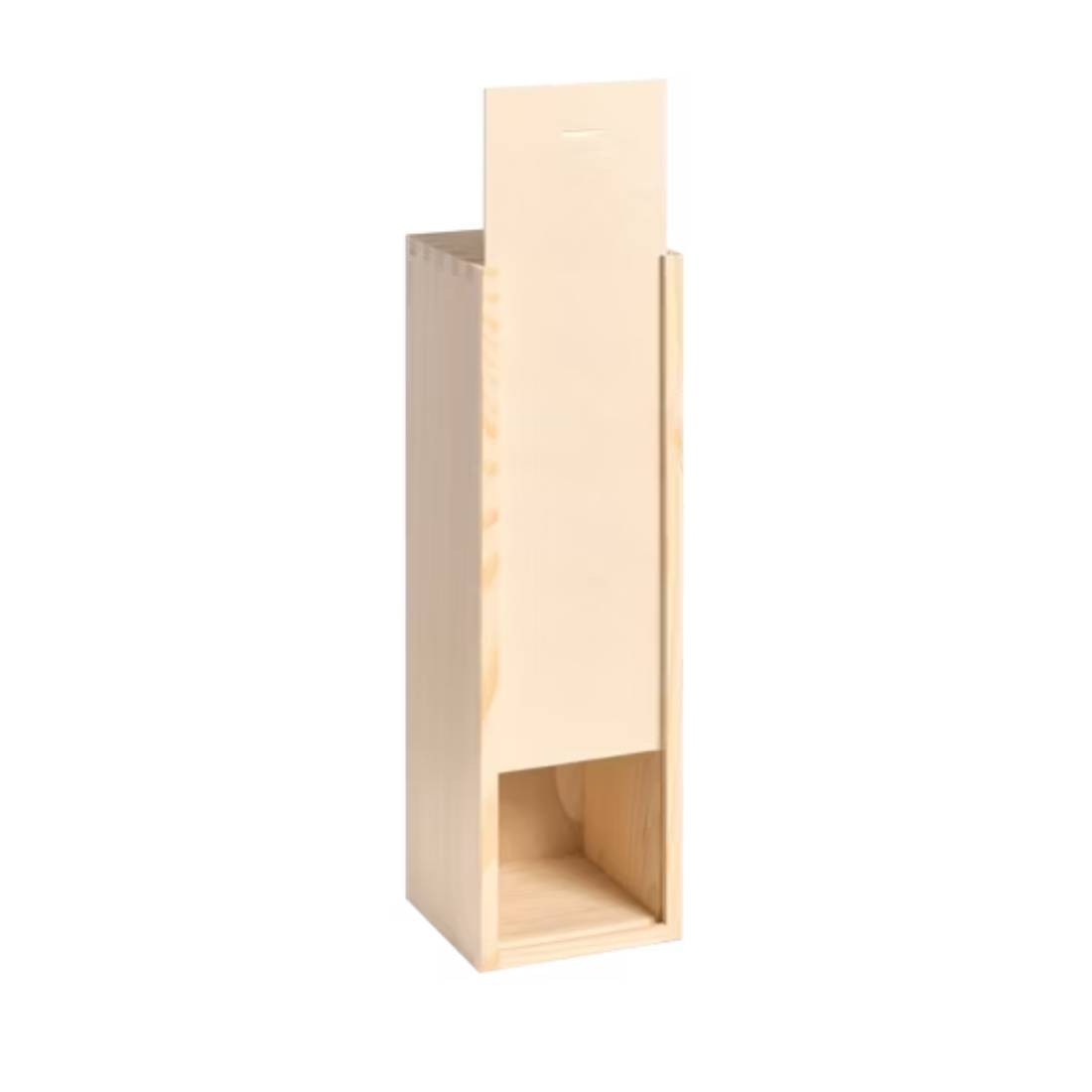 Wooden box for wine