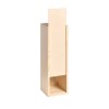 Wooden box for wine