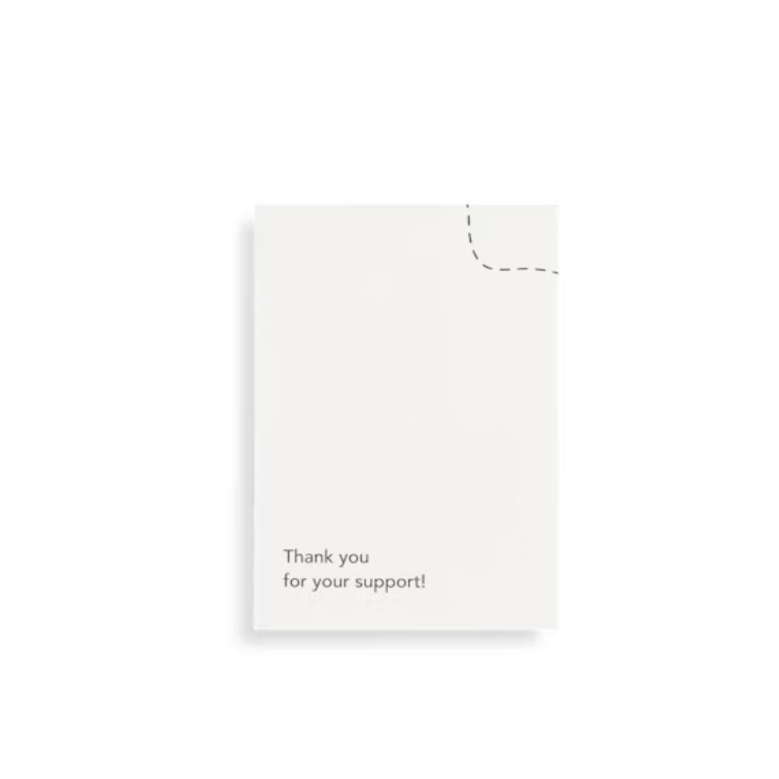 Thank you card