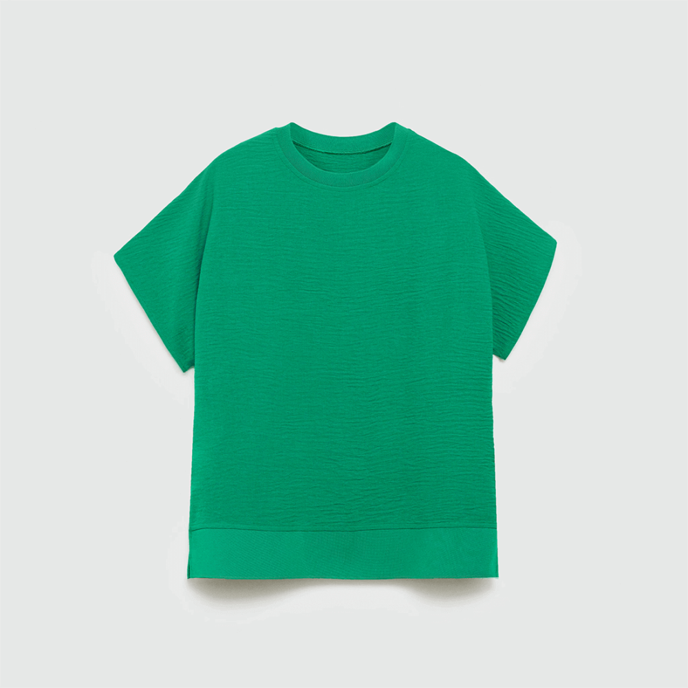 Fluid short sleeve t-shirt