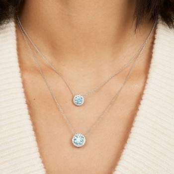 Lab-Grown Diamond 2ct. tw. Cushion Cut 14k Gold Studs | White