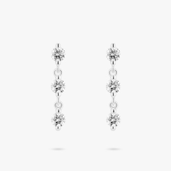 Lab-Grown Diamond 2ct. tw. Cushion Cut 14k Gold Studs | White