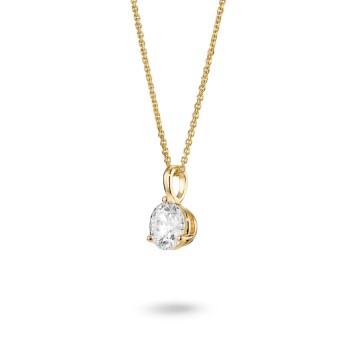 Lab-Grown Diamond ⅘ct. tw. Round Brilliant Pavé Huggie Hoops | White