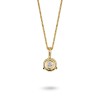 Lab-Grown Diamond ⅘ct. tw. Round Brilliant Pavé Huggie Hoops | White