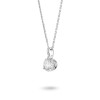 Lab-Grown Diamond ⅘ct. tw. Round Brilliant Pavé Huggie Hoops | White