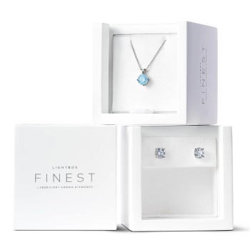 Lab-Grown Diamond ½ct. Round Brilliant Solitaire Pendant | White