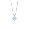 Lab-Grown Diamond ½ct. Round Brilliant Solitaire Pendant | White