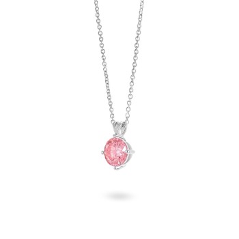 Lab-Grown Diamond ½ct. Round Brilliant Solitaire Pendant | White