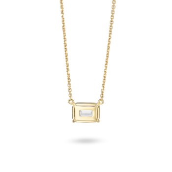 Basics Lab-Grown Diamond ½ct. tw. Round Brilliant Bezel Studs | White
