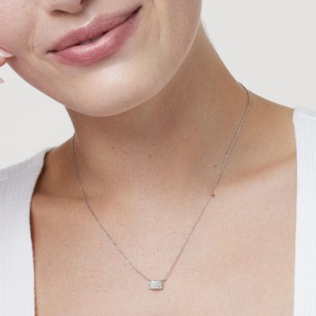 Basics Lab-Grown Diamond ½ct. tw. Round Brilliant Bezel Studs | White